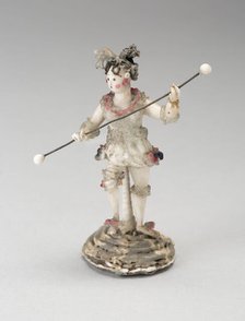 Court Dancer, France, Early 18th century. Creator: Verres de Nevers.