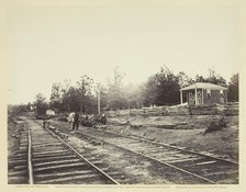 Appomattox Station, Virginia, April 1865. Creator: Alexander Gardner.