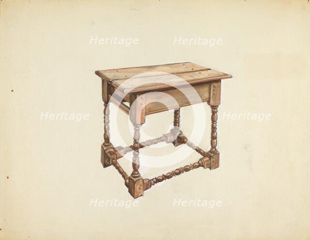 Tavern Table, c. 1953. Creator: Isadore Goldberg.