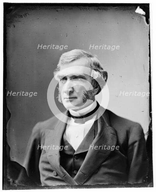 Justin Smith Morrill of Vermont, between 1865 and 1880. Creator: Unknown.