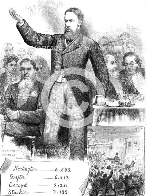 The General Election: Lord Hartington at Over Darwen, North-East Lancashire, 1880. Creator: Unknown.