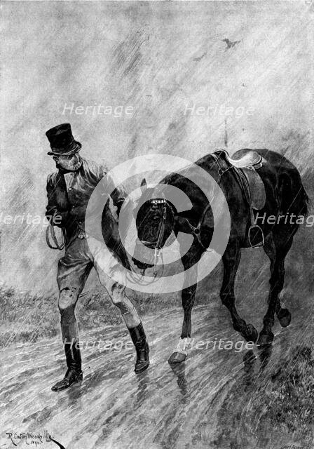 Returning, 1895. Creator: Art Reproduction Company Ltd.