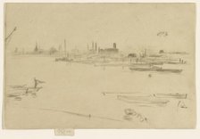 Battersea Morn, 1875. Creator: James Abbott McNeill Whistler.