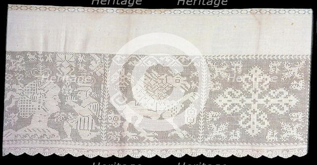 Altar Frontal, Italy, 17th/18th century. Creator: Unknown.