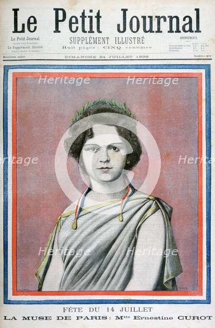 Mlle Ernestine Curot, 1898. Artist: Henri Meyer