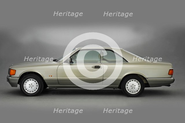 1990 Mercedes Benz 500 SEC. Artist: Unknown.