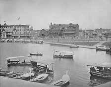 'Wesley Lake, Asbury Park, New Jersey', c1897. Creator: Unknown.