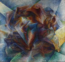 Dynamism of a Soccer Player, 1913.