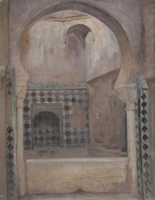 Granada (Alhambra), 1899. Creator: Jan Ciaglinski.