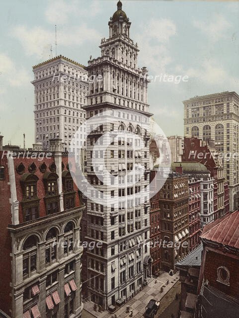 Gillender Building, New York City, ca 1900. Creator: Unknown.