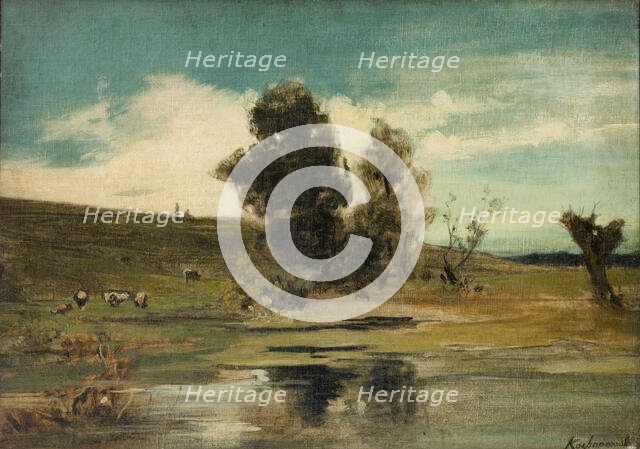 Landscape, c1890. Creator: Roman Kochanowski.