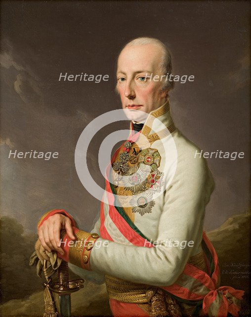 Portrait of Holy Roman Emperor Francis II (1768-1835), 1815.