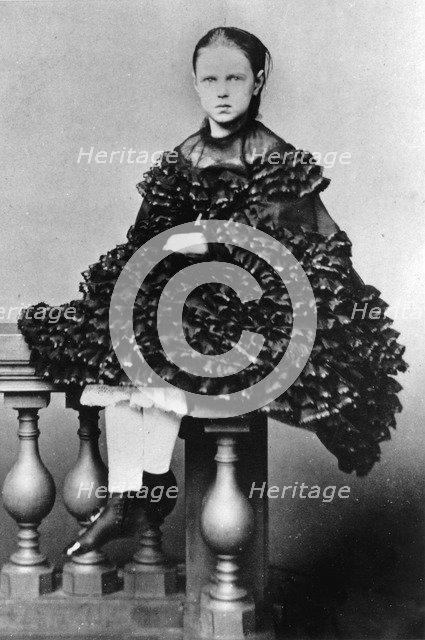 Grand Duchess Maria Alexandrovna of Russia, c1860-c1862. Artist: Unknown