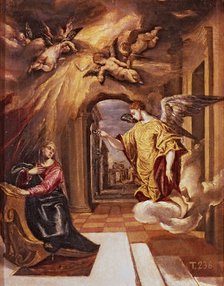  'The Annunciation', by El Greco.