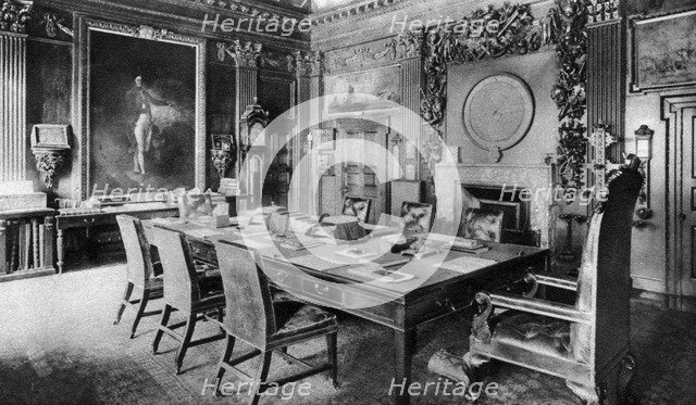 The Board Room of the Admiralty, London, 1926-1927.Artist: Lemere