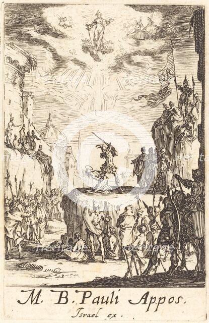 The Martyrdom of Saint Paul, c. 1634/1635. Creator: Jacques Callot.