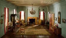 A23: Virginia Drawing Room, 1754, United States, c. 1940. Creator: Narcissa Niblack Thorne.