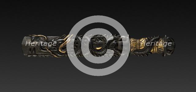 Kozuka Handle, 1800s. Creator: Unknown.