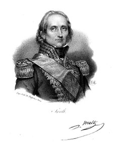 Nicolas Jean de Dieu Soult, French soldier and statesman, c1830. Artist: Delpech