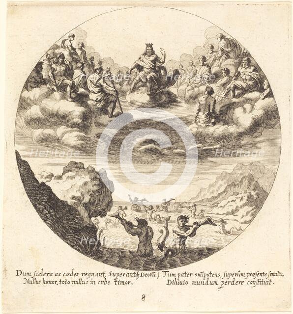 Jove and the Gods, 1665. Creator: Georg Andreas Wolfgang.
