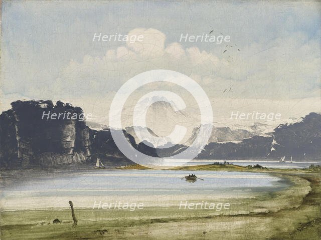 Coastal Landscape, probably 1860s. Creator: Peder Balke.