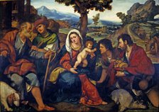 Adoration of the Shepherds' by Giacomo Palma.