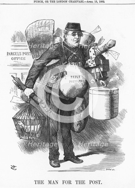 'The Man for the Post', 1882. Artist: Joseph Swain