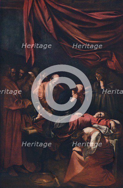 'Death of the Virgin', c1606. Artist: Michelangelo Caravaggio.