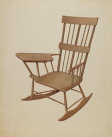Rocking Chair, 1942. Creator: Josephine Miller.