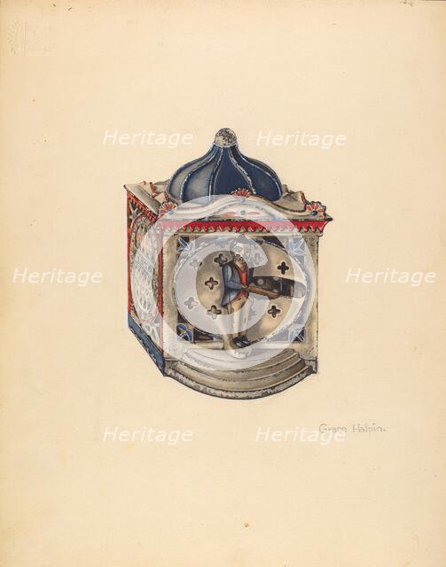 Penny Bank, c. 1938. Creator: Grace Halpin.