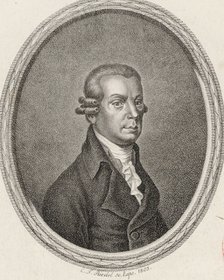 Portrait of the composer Johann Georg Albrechtsberger (1736-1809), 1803.