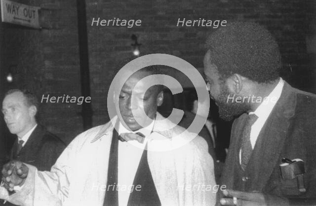 Miles Davis, (unknown gig), c1960's. Creator: Brian Foskett.