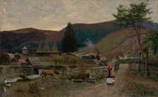 Landscape near Volovec, 1890. Creator: Eduard Hrinák.