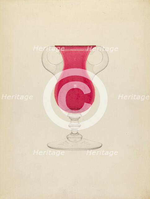 Blown Glass, 1935/1942. Creator: Unknown.