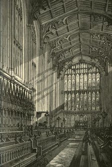'Interior of the Chapel, 1875', (1911). Creator: Unknown.