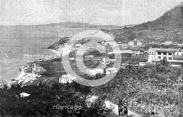 Casamicciola (Isle of Ischia), the scene of the earthquake on the 4th March, 1881. Creator: Unknown.