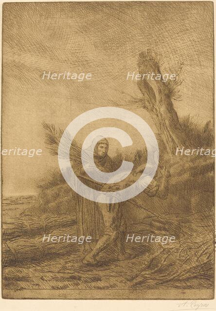 Fagot-makers (Les faiseurs de fagots). Creator: Alphonse Legros.