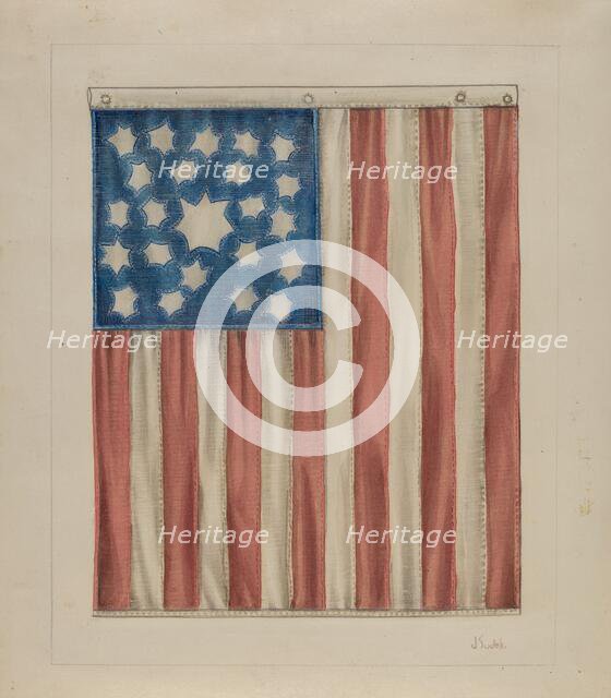 Flag, c. 1936. Creator: Joseph Sudek.