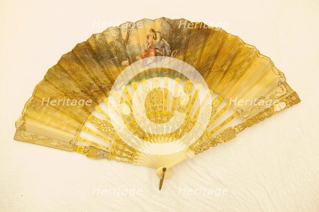 Fan, France, 1875/1900. Creator: Unknown.