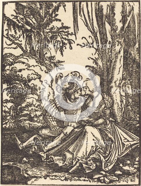 Pair of Lovers in a Landscape, 1511. Creator: Albrecht Altdorfer.