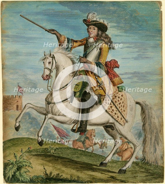 Portrait of William III of England (1650-1702), ca 1690. Artist: Anonymous  