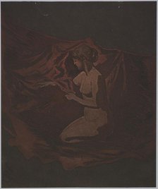 Embers Glow, 1890-1897. Creator: Theodore Roussel (French, 1847-1926).