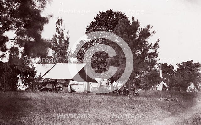Summer Headquarters of General Grant, City Point, Virginia, 1861-65. Creator: Unknown.