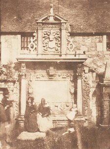 Edinburgh. Greyfriar's Churchyard, 1843-47. Creators: David Octavius Hill, Robert Adamson, Hill & Adamson.