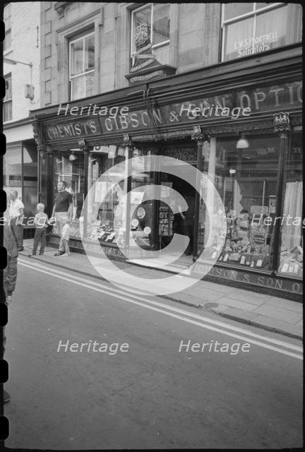 Shop front, Hexham, Northumberland, c1955-c1978. Creator: Ursula Clark.