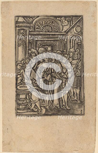 Pilate Washing His Hands. Creator: Master S.