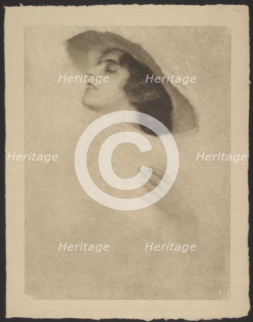 Portrait of a woman, 1920s. Creator: Gunther Krampf.