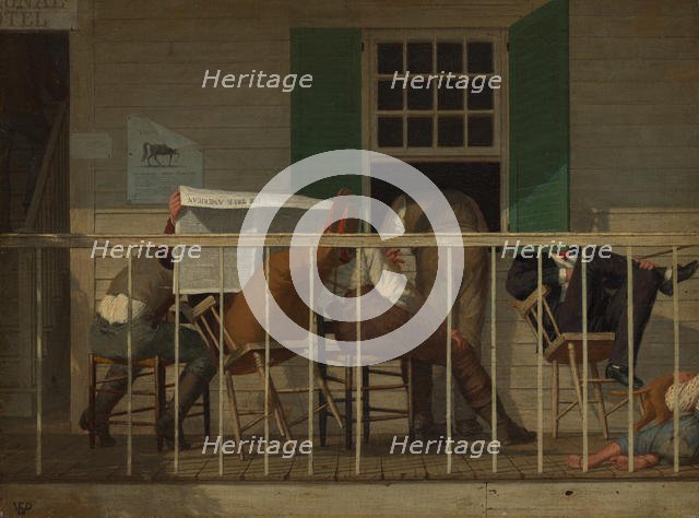 The True American, ca. 1874. Creator: Enoch Wood Perry.