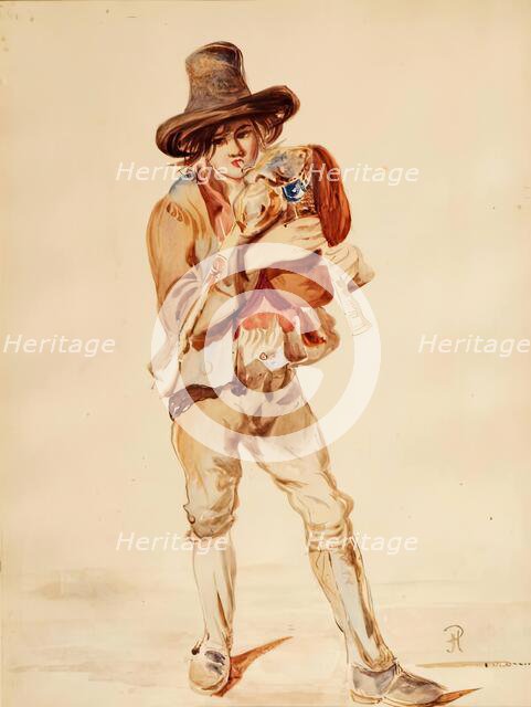 A Spanish Boy, c1850s. Creator: John Phillip.