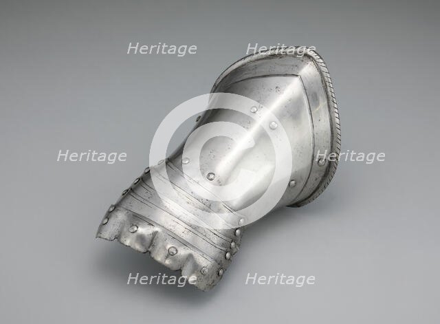 Fingered Gauntlet for the Left Hand, Milan, c. 1570/1600. Creator: Unknown.